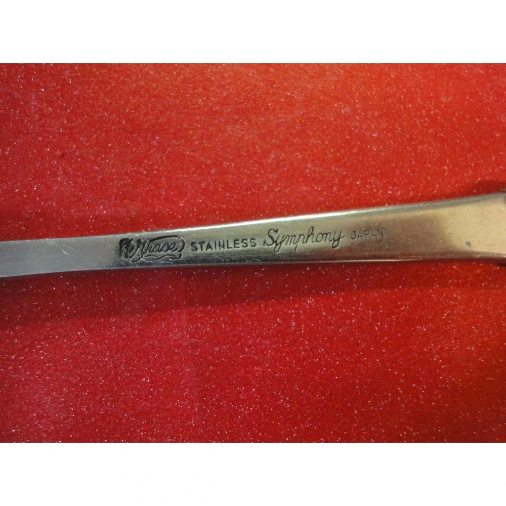 Grace symphony Stainless fork‎ vintage Japan made 6.75